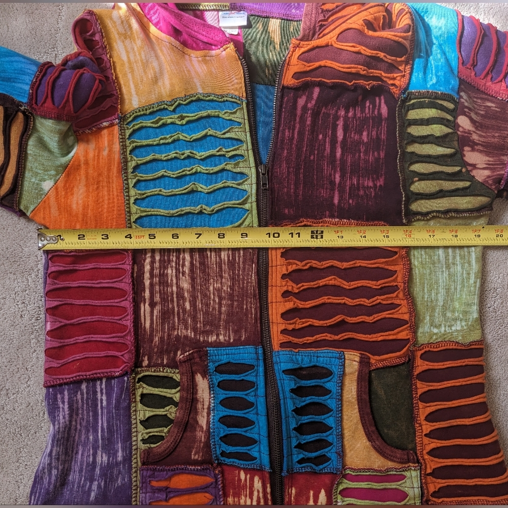 Greater Good Network Cotton Patchwork Jacket - image 3